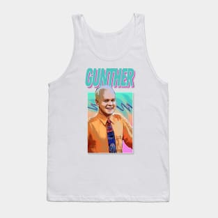 Gunther -  90s Styled Retro Graphic Design Tank Top